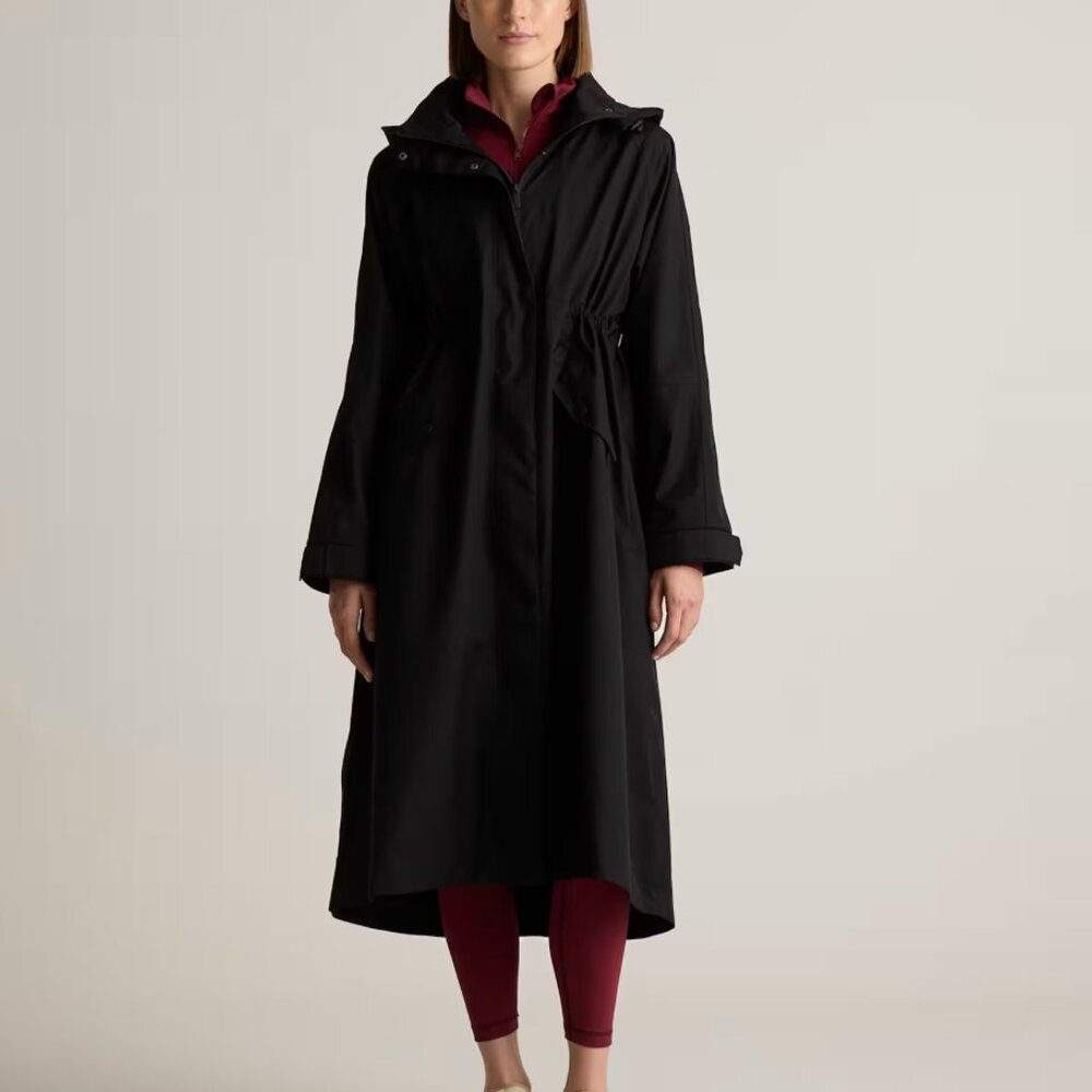 Quince Black Utility Jacket NWT